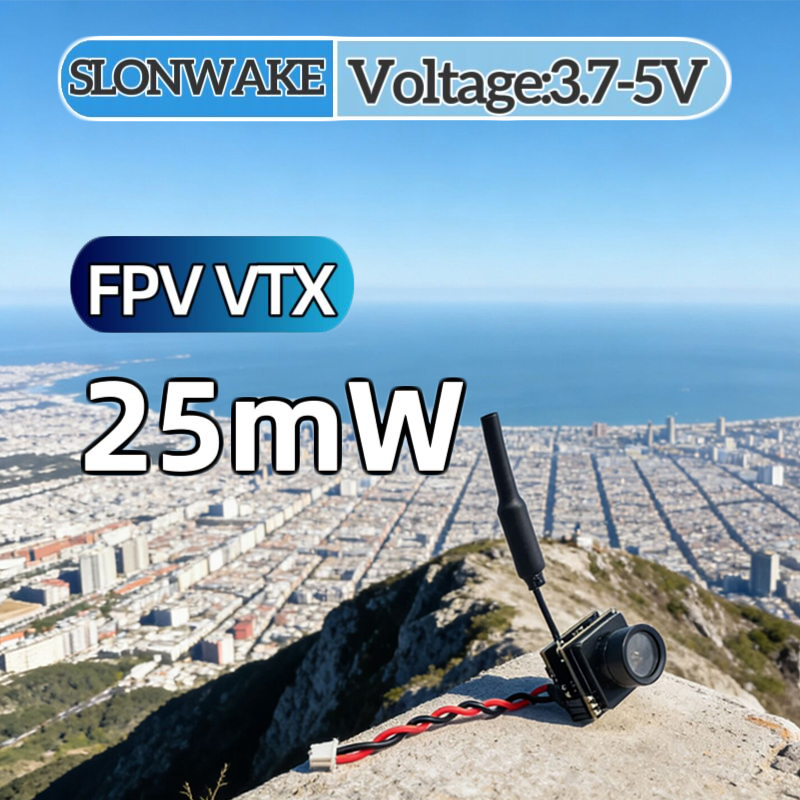 Fpv Drone Transmitter - Transmisor y Cámara Integrados SLONWAKE FPV