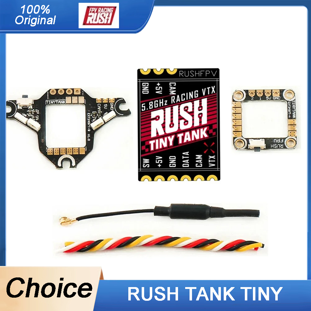 Fpv Drone Vtx - RUSHFPV Tiny Tank VTX 5.8GHz 350mW