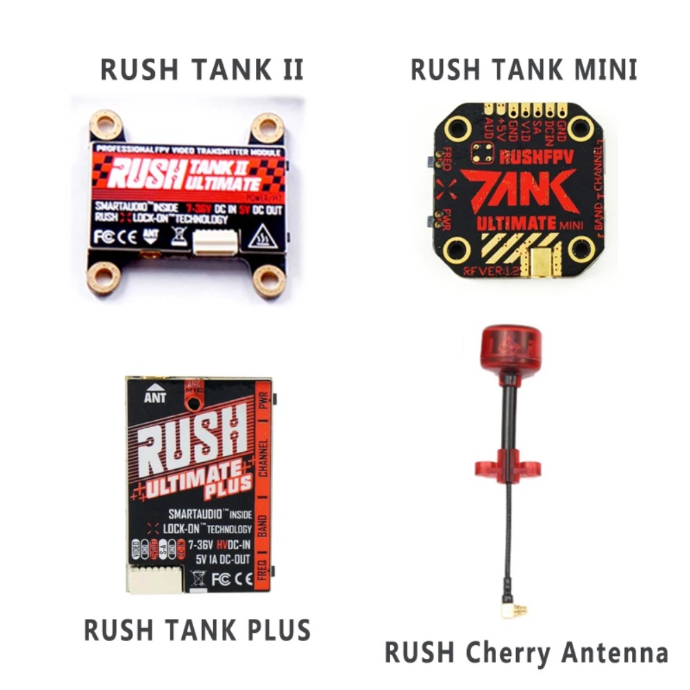 Fpv Drone Transmitter - Transmisor de Video RUSH TANK Ultimate