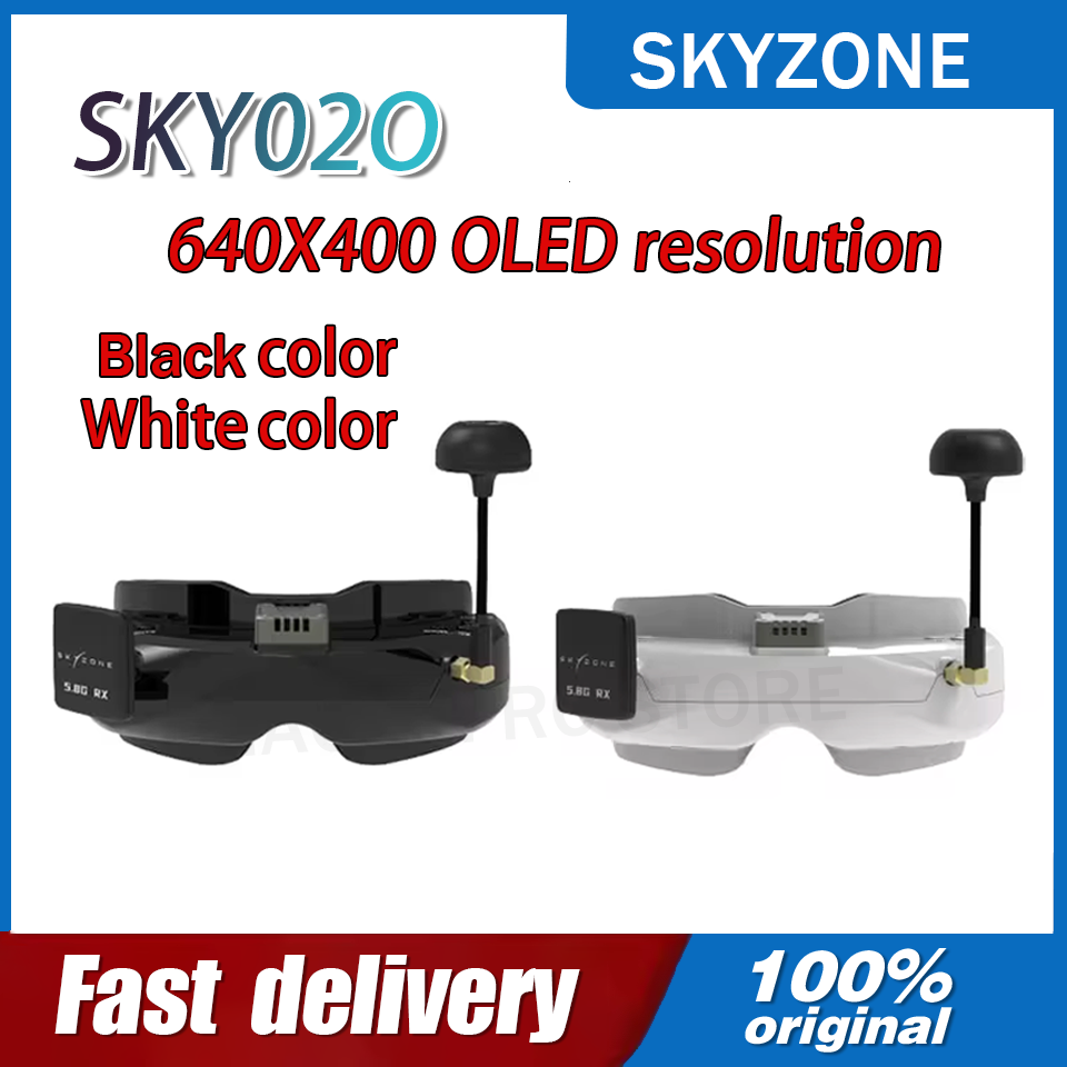 Gafas FPV SKYZONE SKY02O OLED  - Fpv Drone Antenna reseña y precio