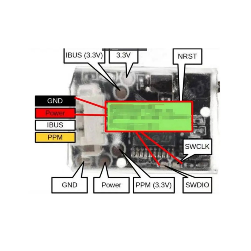 Receptor Mini Flysky FS-8A 8CH - Fpv Drone Flight Controller reseña y precio