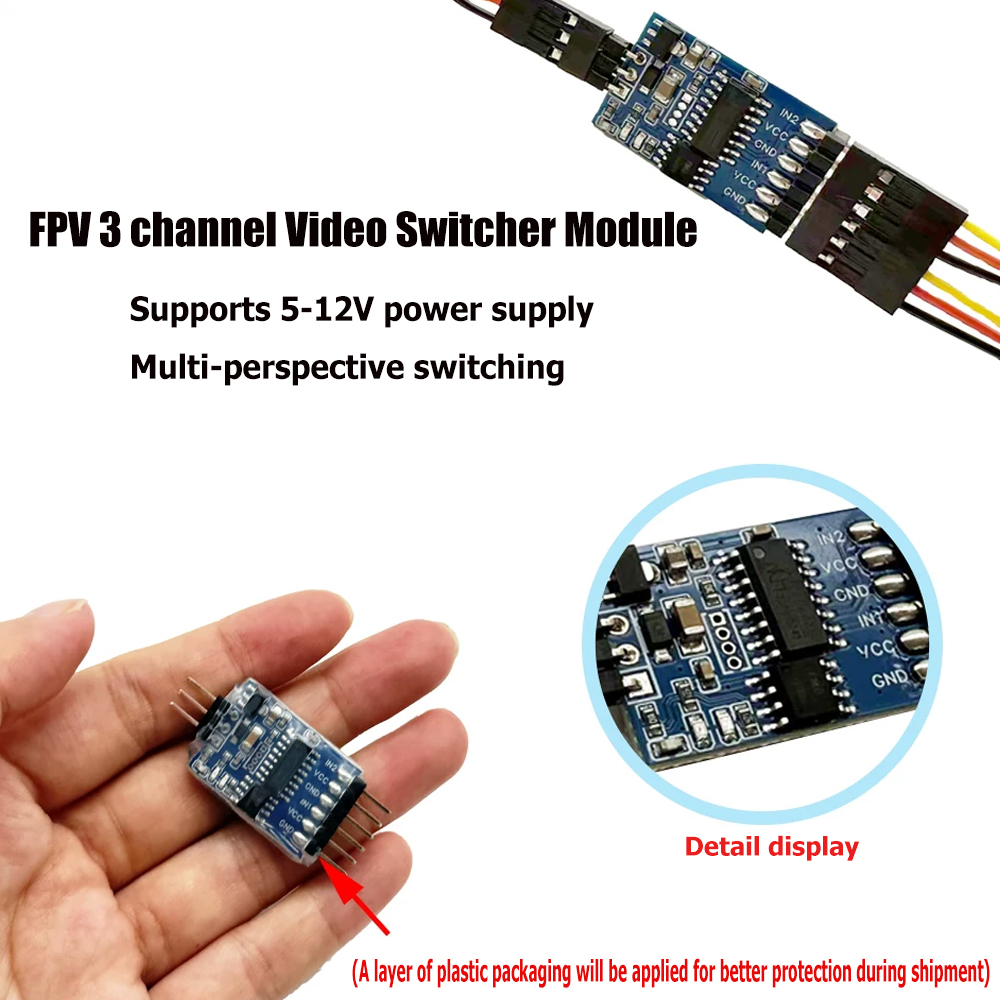 Módulo de conmutador de vídeo  - Fpv Drone Motor reseña y precio
