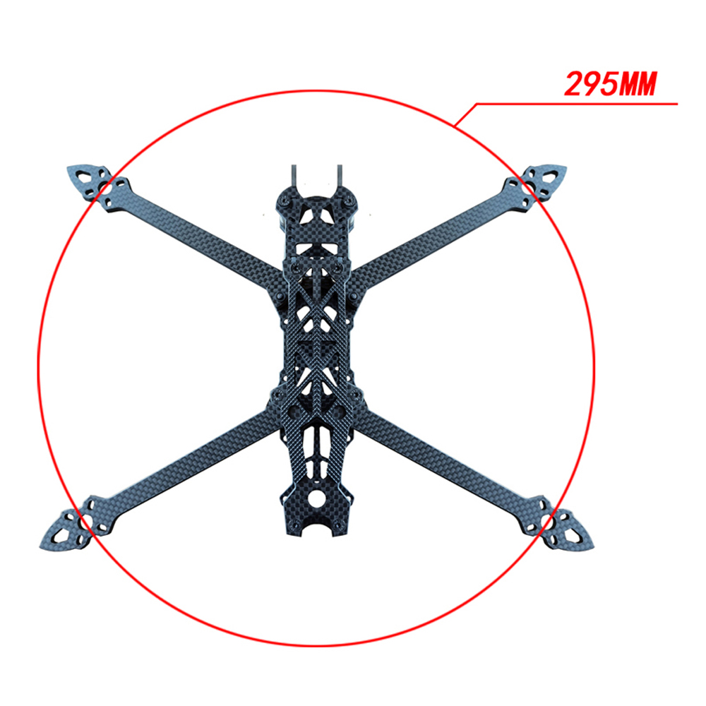 Marco de cuadricóptero de fibr - Fpv Drone Kit reseña y precio