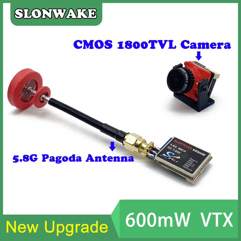 Listo para usar 5,8G 48CH 600m - Fpv Drone Transmitter reseña y precio