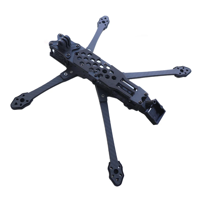 HSKRC AK DC 7 pulgadas fibra d - Fpv Drone Kit reseña y precio
