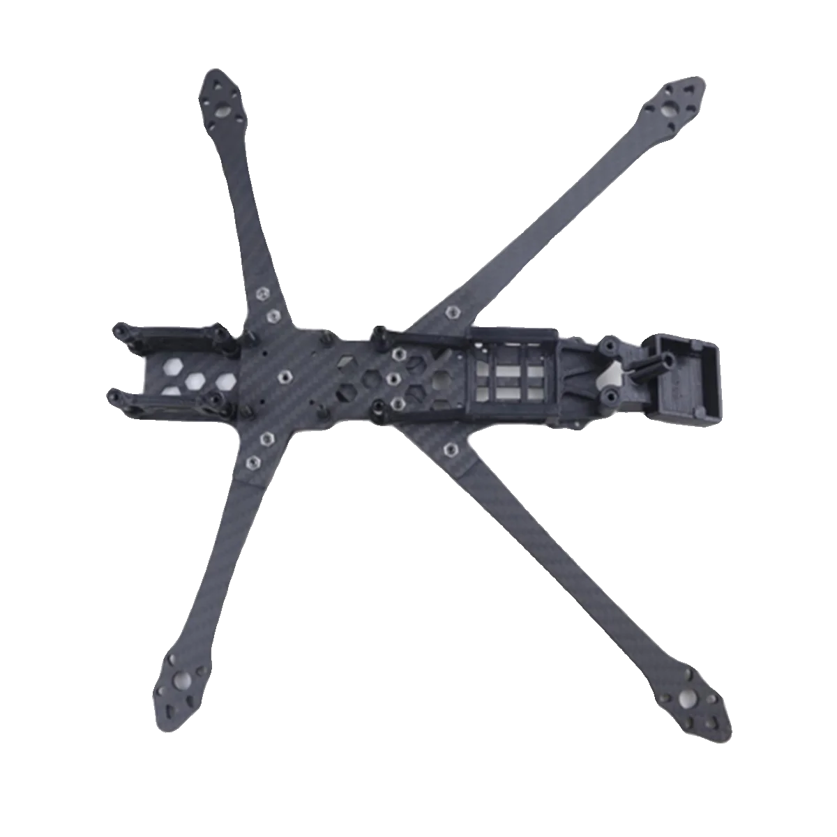 HSKRC AK DC 7 pulgadas fibra d - Fpv Drone Kit reseña y precio