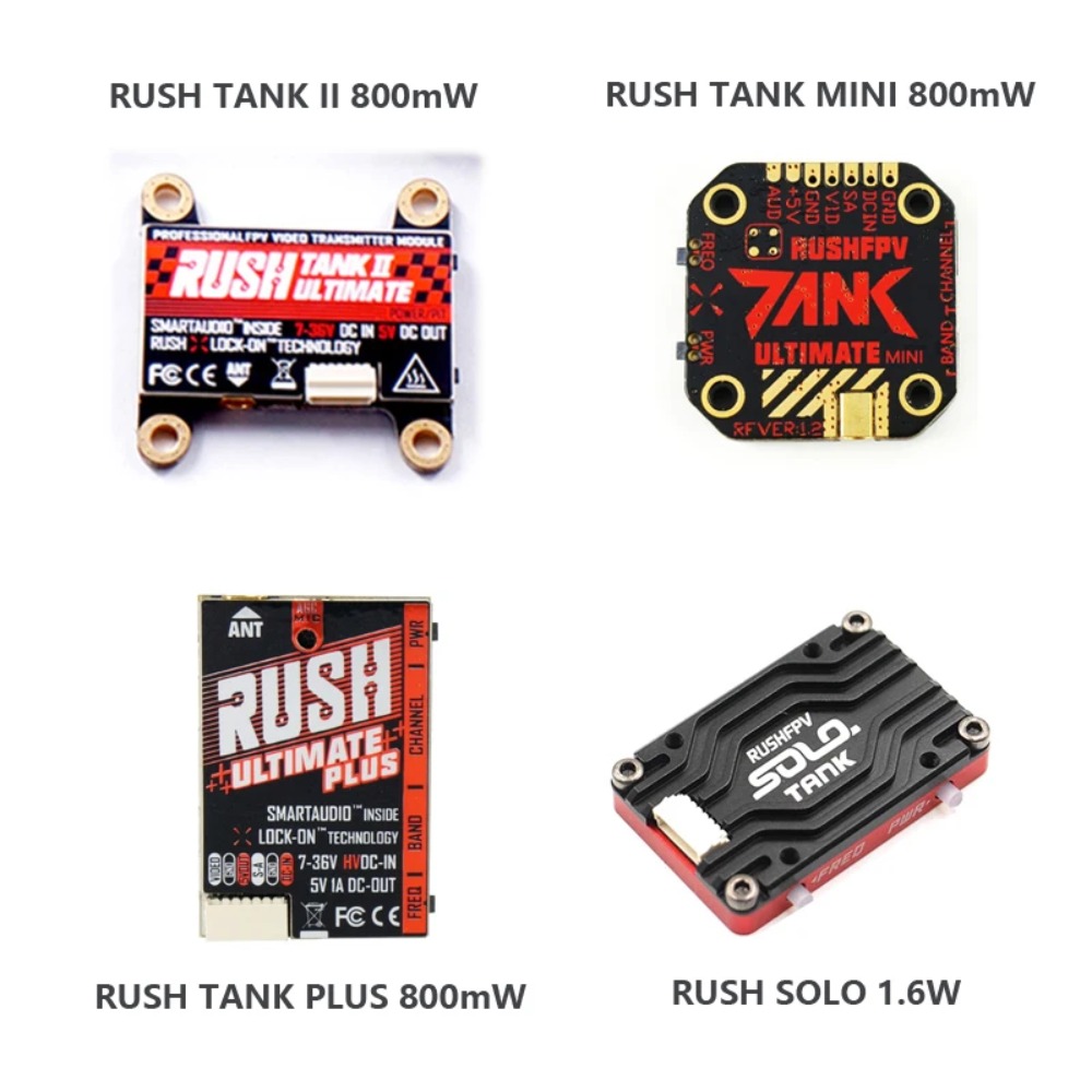 Transmisor de Video RUSH TANK  - Fpv Drone Transmitter reseña y precio