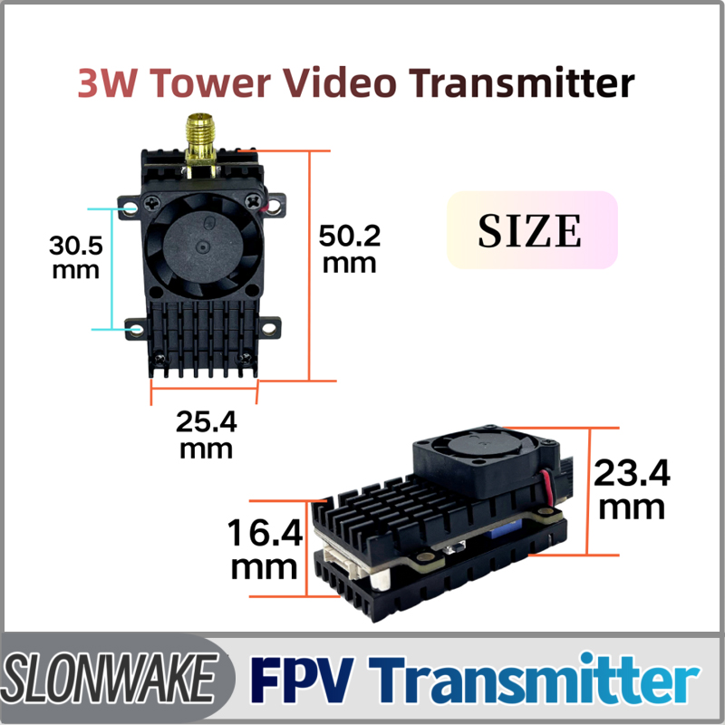 SLONWAKE 5,8G 3000mW simulació - Fpv Drone Transmitter reseña y precio
