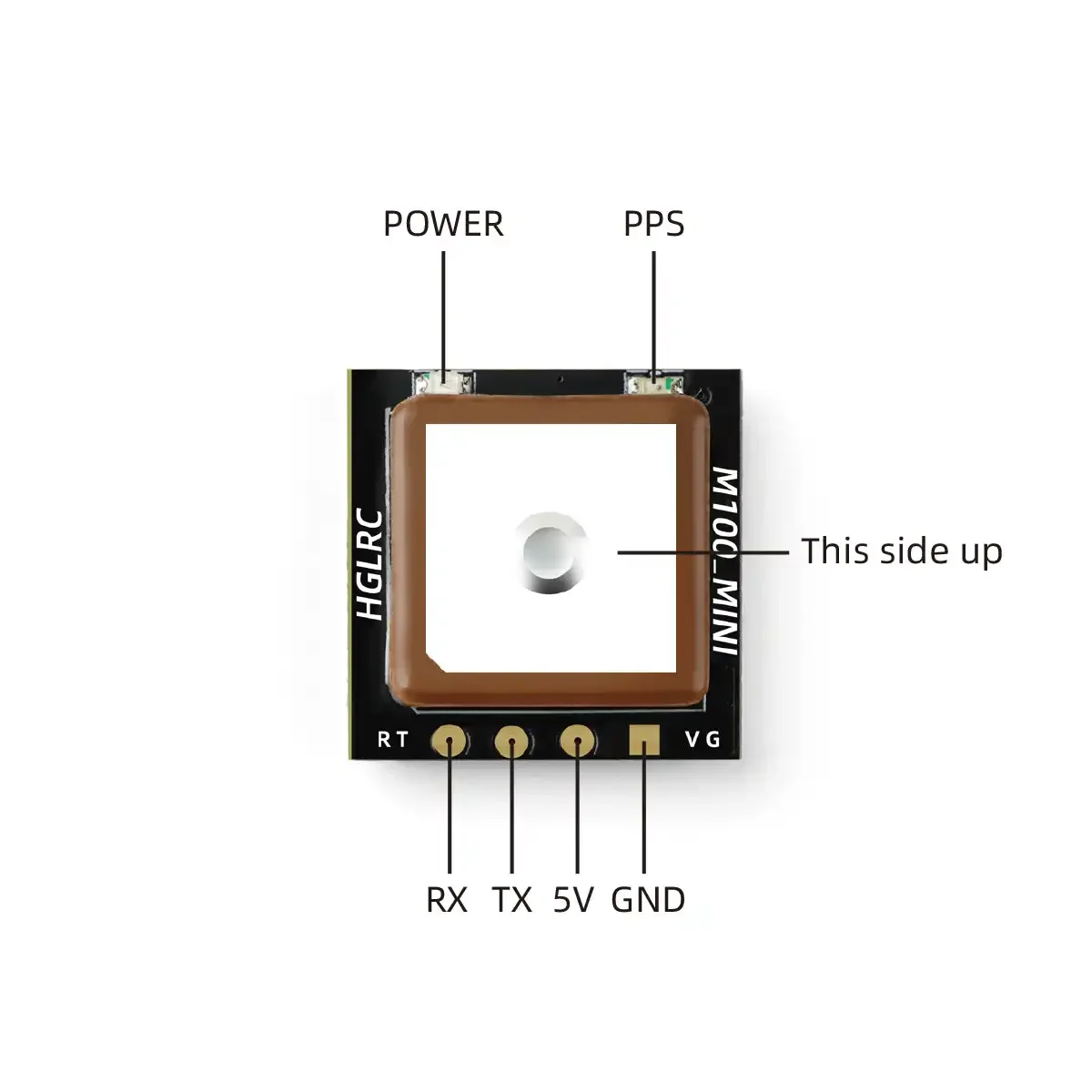 Módulo GPS Mini HGLRC M100, Ch - Fpv Drone Kit reseña y precio